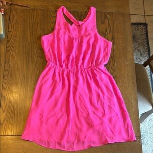 Women’s pink sundress